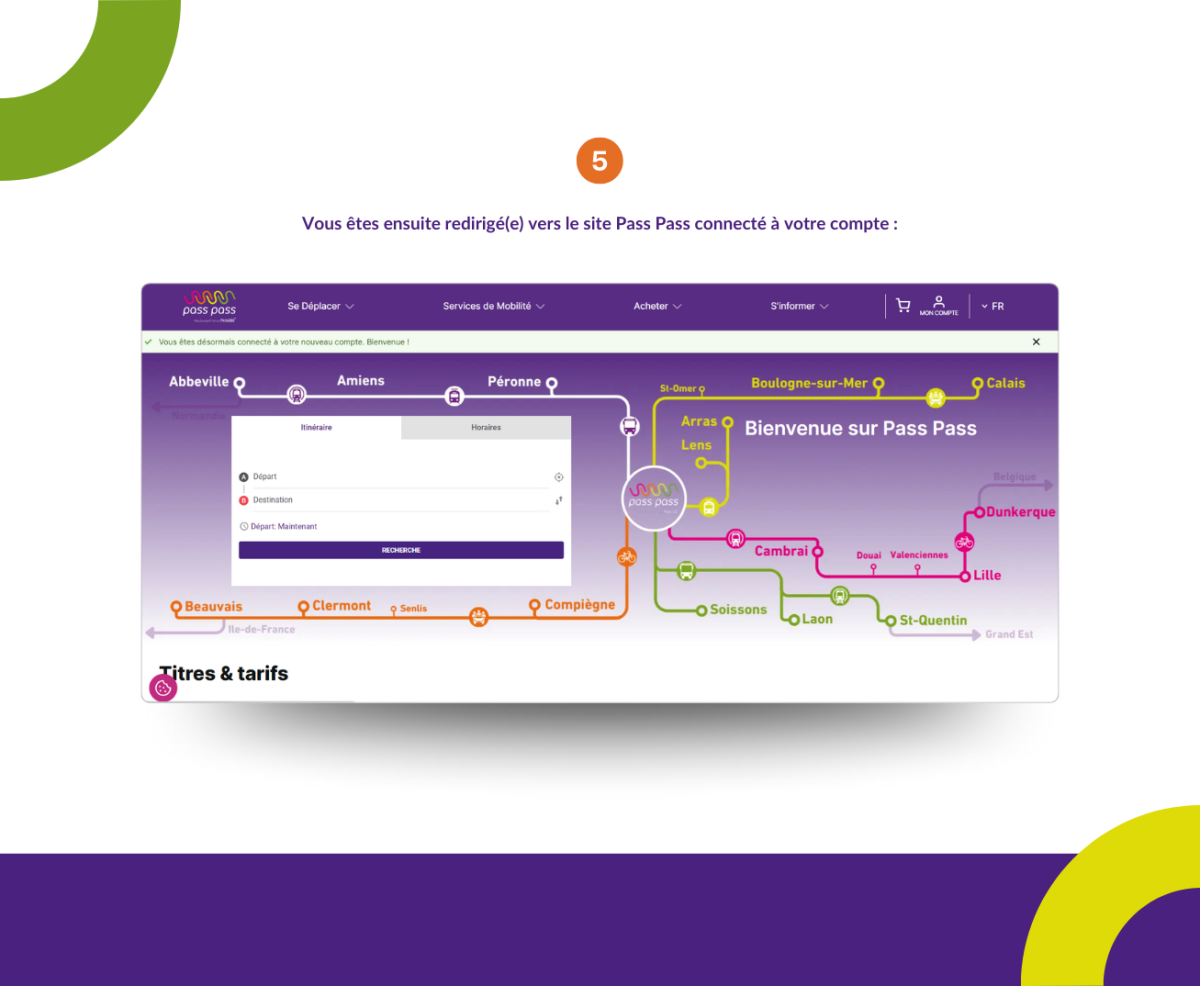 Créer un compte Pass Pass